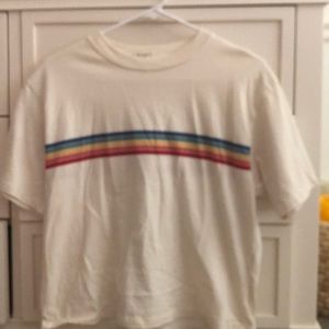 striped brandy melville shirt